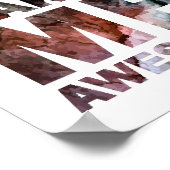 Wat mij inspireert maakt me Geweldige 2 Poster (Hoek)