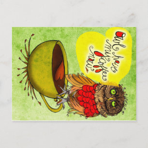 Wat mijn #Coffee tegen me zegt - OWLHAVEMYCOFFEENO Briefkaart