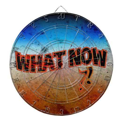 Wat nu? dartbord (Voorkant)