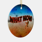 Wat nu? keramisch ornament (Rechts)