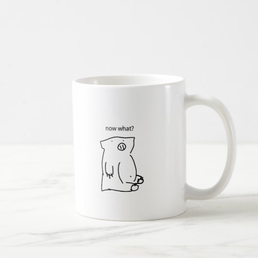 Wat nu? koffiemok (Rechts)