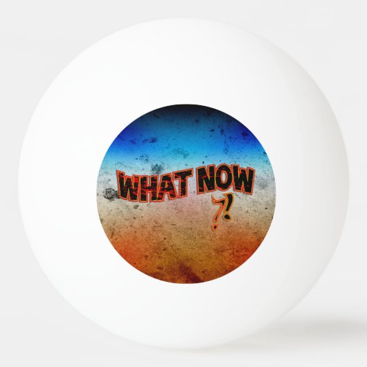 Wat nu? Ping Pong Ball (Voorkant)