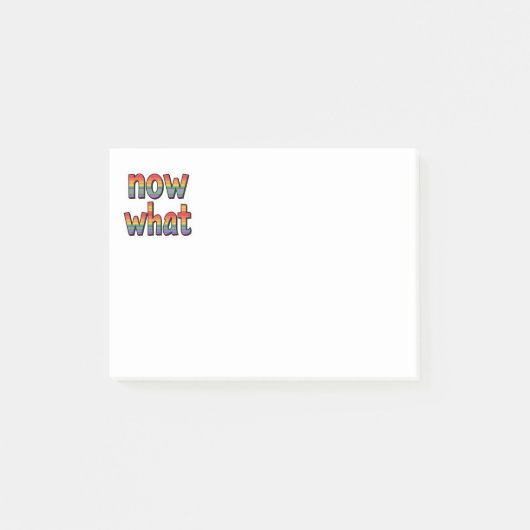 Wat nu post-it® notes (Voorkant)