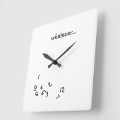 Wat O'Clock ook Vierkante Klok (Hoek)