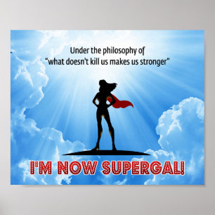 Wat ons niet doodt maakt ons sterker! poster