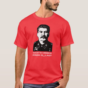 Wat ontbreekt er aan G_LAG? Joseph Stalin - Dark H T-shirt