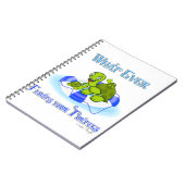 Wat ook drijft je schildpadden 3 notitieboek (Linkerzijde)