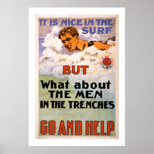 Wat over de Mannen in de (witte) Trenches Poster