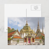 Wat Pho, Bangkok, Thailand Briefkaart (Voorkant / Achterkant)