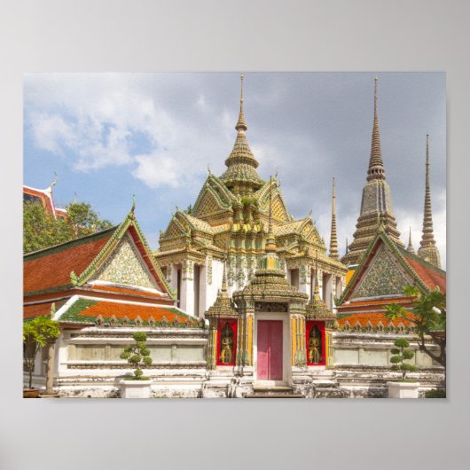 Wat Pho, Bangkok, Thailand Poster (Voorkant)