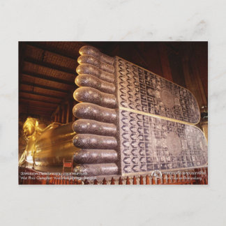 Wat Pho - UNESCO-herinnering aan de wereld Briefkaart
