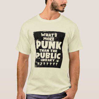 Wat Punk is dan de openbare bibliotheek T-shirt