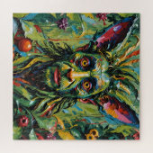 Wat?! Rainbow Creature Graffiti Kleuren Puzzel (Horizontaal)