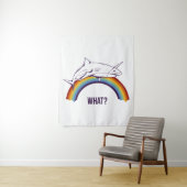 Wat regenboog haai wandkleed (In situ)