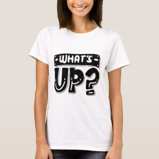 Wat’s Up T-shirt – Pret & Vriendelijk Grafisch T-s