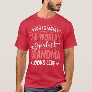 Wat 's werelds grootste oma lijkt op moeders D T-shirt