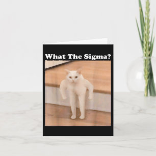 Wat Sigma Meme Cat Meme Internet Memes Funny Meme Kaart