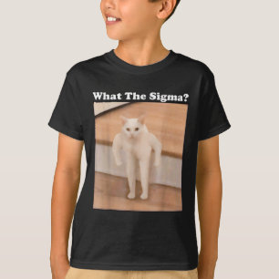 Wat Sigma Meme Cat Meme Internet Memes Funny Meme T-shirt