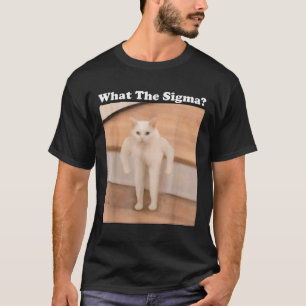 Wat Sigma Meme Cat Meme Internet Memes Funny Meme T-shirt