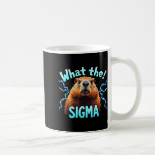 Wat Sigma Meme Vintage Woodchuck Voor Ground-hog L Koffiemok