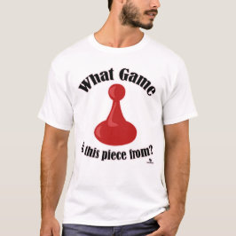 Wat spel is dit stuk van leuke slogan t-shirt