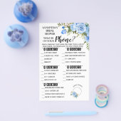 Wat staat er op je telefooncel Bilingual Game-kaar Flyer (Enkel)