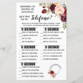 Wat staat er op je telefoondouche in de Engelse sp (Achterkant)