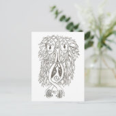 WAT STAAT VANDAAG IN DE POST (TWAALF) BRIEFKAART (Staand voorkant)