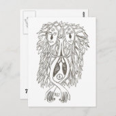 WAT STAAT VANDAAG IN DE POST (TWAALF) BRIEFKAART (Voorkant / Achterkant)