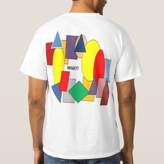 WAT? T-SHIRT (Achterkant)