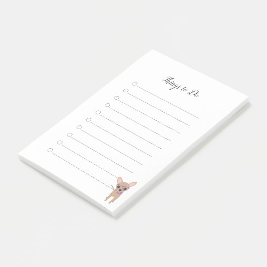 Wat te doen in Chihuahua Post-it® Notes (Schuin)