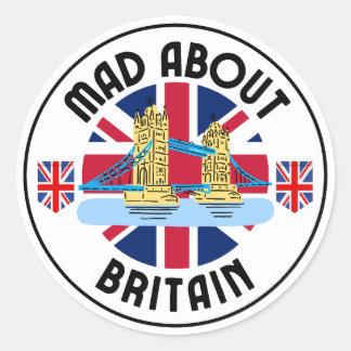 Wat te doen in de buurt van Britain Tower Bridge Ronde Sticker