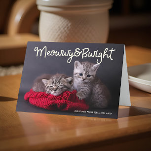 Wat te doen in de buurt van Funny Meowwy & Bwight  Feestdagen Kaart