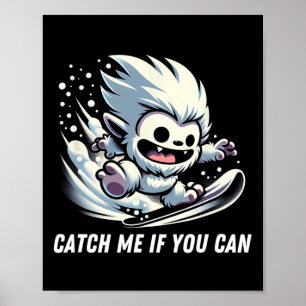 Wat te doen in de buurt van Snowboarding Yeti Bigf Poster