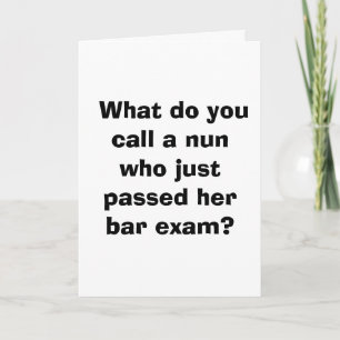 Wat u een non roepen die enkel haar bar… kaart