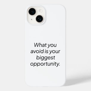 Wat u vermijdt iPhone Case