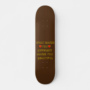 WAT U VERSCHILLEND MAAKT U MOEILIJK SKATEBOARD