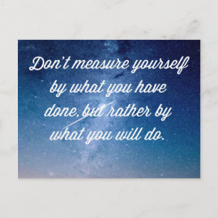 Wat u zult doen citeren briefkaart