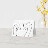 Wat van ons overblijft is liefde kaart (Gele Bloem)