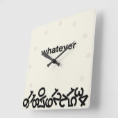 Wat Vierkante Klok (Hoek)