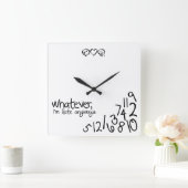 wat vierkante klok (Huis)