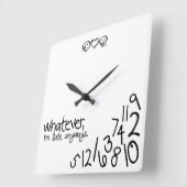 wat vierkante klok (Hoek)