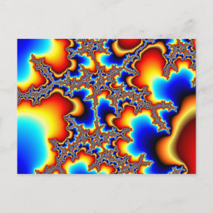 Wat volgt - Fractal Briefkaart