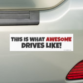 Wat voor Geweldige schijven Bumpersticker (Op auto)