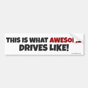 Wat voor Geweldige schijven Bumpersticker