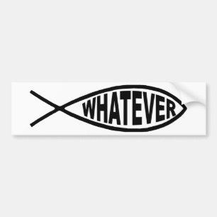 Wat voor vis Bumpersticker ook