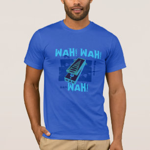 Wat? Wat? Wat? Guitar Pedal, blauw T-shirt