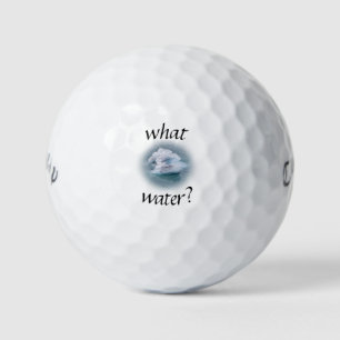 Wat water? golfballen