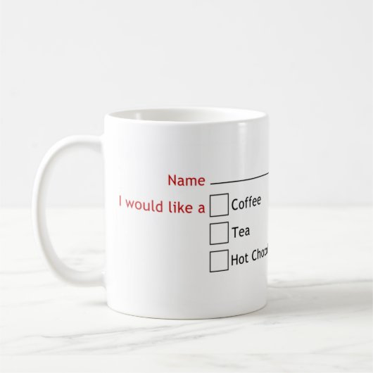 Wat wilde je weer? koffiemok (Links)