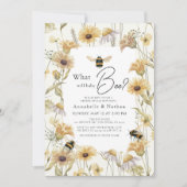 Wat wordt baby Bee Geslacht Reveal Kaart (Voorkant)